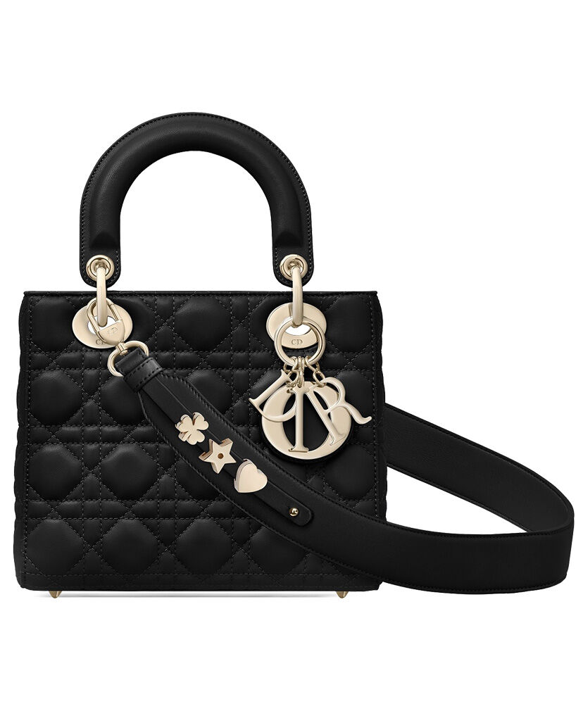 Christian Dior Lady Dior My Abcdior Bag Black